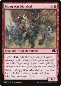 MTG Magic the Gathering Mogg War Marshal (131/520) Dominaria Remastered LP - Picture 1 of 1