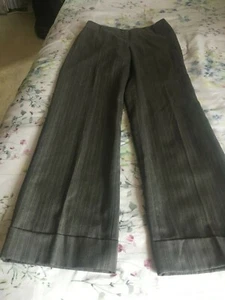 NWT Ann Taylor LOFT dress pants Gray  Marisa 0 MRSP $79.00 - Picture 1 of 7