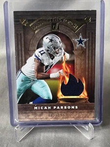 Maglia 2022 Panini Donruss MICAH PARSONS DEMARCUS WARE Passing the Torch COWBOYS - Foto 1 di 3