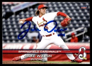 2021 Choice Jake Walsh RC Auto Springfield Cardinals #27 Signed IP Autograph - Picture 1 of 2