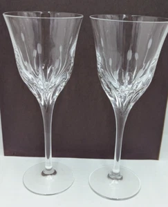 Set Of 2 Da Vinci Crystal Wine Glasses 8" Tall - Available Quantity - Picture 1 of 19
