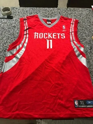Camiseta deportiva de baloncesto NBA YAO MING Houston Rocket # 11 talla XL oficial Reebok Foto 1 de 4