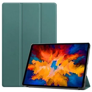 Case for Lenovo Tab P11 Pro TB-J706F 11.5 Inch Smart Cover Car Sleep/Wake Green - Picture 1 of 7