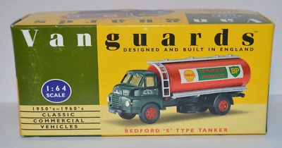 LLEDO VANGUARDS 1:64 SCALE VA7001 BEDFORD S TYPE TANKER LORRY SHELL BP. - Image 1 of 4