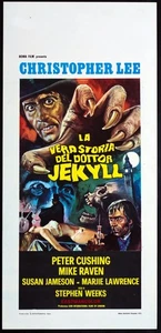 CINEMA locandina LA VERA STORIA DEL DOTTOR JEKYLL I, Monster LEE CUSHING Weeks - Imagen 1 de 1