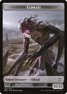 Eldrazi (10/10) MTG Commander Brothers War Token NM x1 - Magic Card - Picture 1 of 1