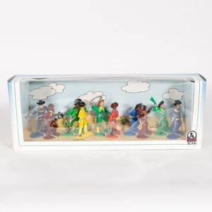 Nuevo y en caja Jean Höfler 1990 conjunto de figuras de vaqueros soldados #5 - Imagen 1 de 4