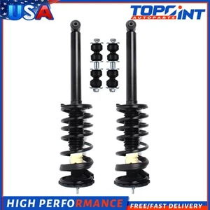 Rear Struts For 95-05 Chevy Cavalier Pontiac Sunfire w/Coil Spring Sway Bar Link - Picture 1 of 3