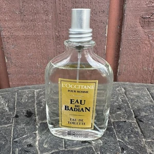 DISCONTINUED L’Occitane Eau du Badian Eau de Toilette Mens 100ml 3.4 Oz - Picture 1 of 3