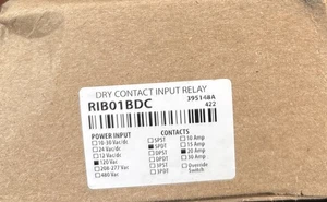 RIB01BDC Functional Devices 120V 20A Dry Contact Input Relay - Picture 1 of 1