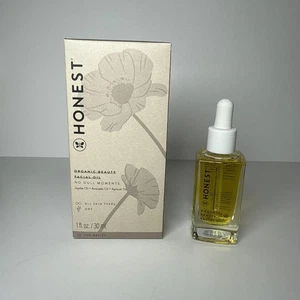 HONEST BEAUTY Organic Beauty Facial Oil "No Dull Moments" 1 FL Oz NEW The Basics - Picture 1 of 4