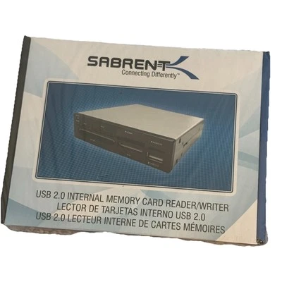SABRENT CRW-UNB USB 2.0 Internal Memory Card Reader/Writer (New/Still Sealed) - Image 1 of 4