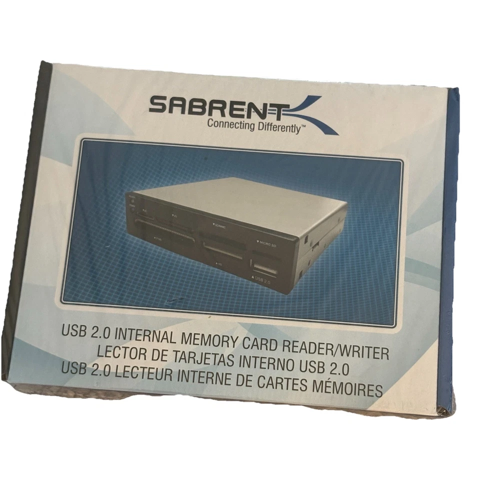 SABRENT CRW-UNB USB 2.0 Internal Memory Card Reader/Writer (New/Still Sealed) - Image 1 of 4