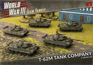 World War III Team Yankee: Soviet T-62M Tank Company - Picture 1 of 9