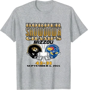 Mizzou Football - Border Showdown Champs - Missouri Tigers T-Shirt - Bild 1 von 4