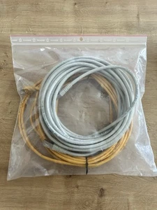2x 7m ProfiPatch Patchkabel Netzwerkkabel Cat5E FTP RJ45 TPE superflex LAN - Photo 1/6