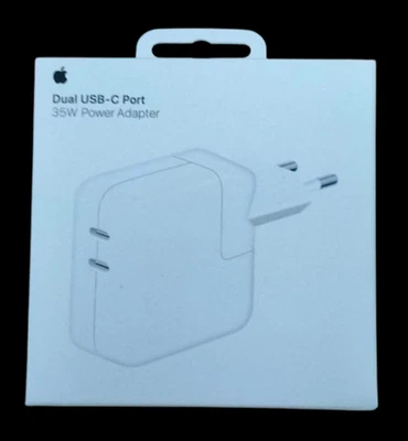 Cargador Apple ultra rapida 35W con 2 puertos USB-C para iphone/ipad - Imagen 1 de 3