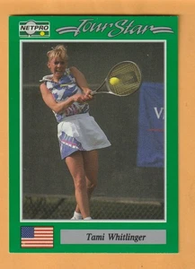 Tami Whitlinger 1991 NetPro Tour Stars #77 RC Rookie Neenah Wisconsin - Bild 1 von 2