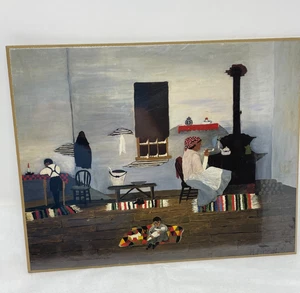 HORACE PIPPIN INTERIOR (1945) NATIONAL GALLERY OF ART PRINT CARDBOARD NEW SEALED - Picture 1 of 5