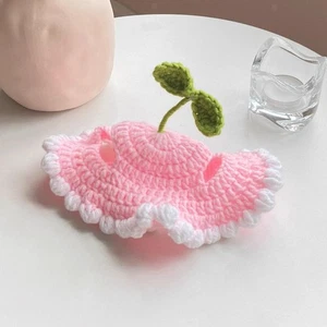 Winter Pet Hat Cute Cat Hat Party Costume Accessory Comfortable Soft Decoration - Picture 1 of 7