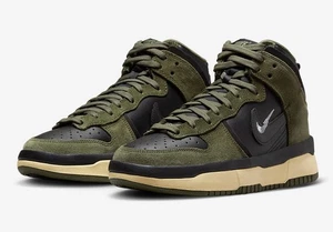 Zapatillas Nike Dunk High Up Medium Olive DH3718-200 38.5 41 US 7.5 9.5 WMNS - Imagen 1 de 7