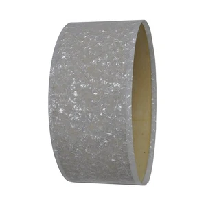 Hoja decorativa de instrumento musical de repuesto para envoltura de batería calibre 0,46 mm blanca perla marina - Imagen 1 de 7