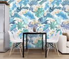 3D Blue Leaf Zhua7567 Wallpaper Wall Murals Removable Self Adhesive Ann 24