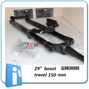 Fourche Vtt 29 " Rockshox Lyrik Select + 1.8 " Boost RC2 Travel 150 MM Ebike