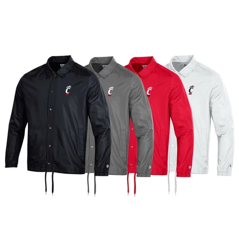 Cincinnati Bearcats NCAA Men's Champion Classic Coaches Jacket Collection Cover