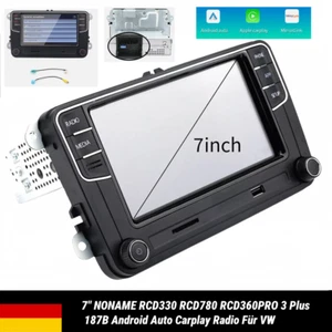 7" NONAME RCD330 RCD780 RCD360PRO 3 Plus 187B Android Auto Carplay Radio Für VW - Bild 1 von 14