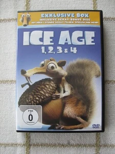 Ice Age - Exklusive Box - DVD (Teil 1 - 4 + Scrat-Bonus-DVD) + Clippings - Bild 1 von 3