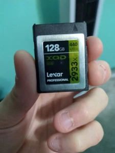 USA Shipping Lexar 2933x XQD 2.0 card 128GB LXQD128CRBJP2933 Memory Card - Picture 1 of 1