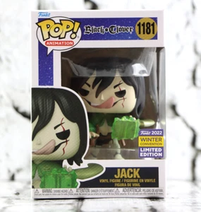 Funko Pop Black Clover Jack #1181 Winter Convention Exclusive With Protector - Picture 1 of 8