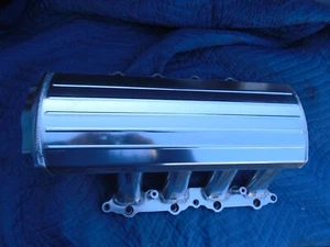 Colector de admisión de chapa de aluminio fabricado Ford 5,0 L Coyote EFI - Imagen 1 de 9