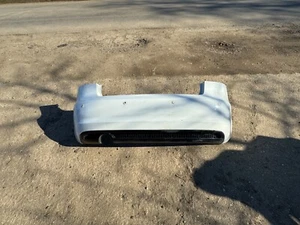 2007-2012 AUDI A3 8P 3 DOOR GENUINE REAR BUMPER IN WHITE PAINT CODE IS LY9C - Picture 1 of 8
