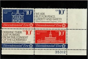 Scott 1543-1546 10¢ First Continental Congress MNH Free shipping in USA! - Picture 1 of 1