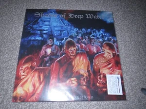 SHADES OF DEEP WATER -DEATH'S THRESHOLD- AWESOME MEGA RARE PRESS VINYL LP POSTER - Picture 1 of 7