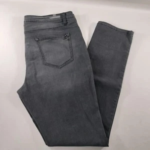 LC Lauren Conrad Black Skinny Stretch Denim Jeans Womens Size 16 - Picture 1 of 7