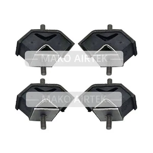 4PCS Engine Mount Rubber Cushion Fits Excavator lHI 60/80 - Picture 1 of 2
