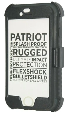 Tech21 Patriot Funda Protectora Blanco Clip para iPhone 6 y 6S Foto 1 de 4