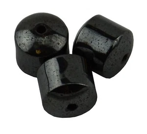 Pack of 25 Hematite 8mm Drum Beads (37887-135) - Picture 1 of 1