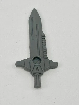1988 Hasbro Takara Transformers G1 Accessory - Landmine Sword Gray Pretenders - Image 1 of 2