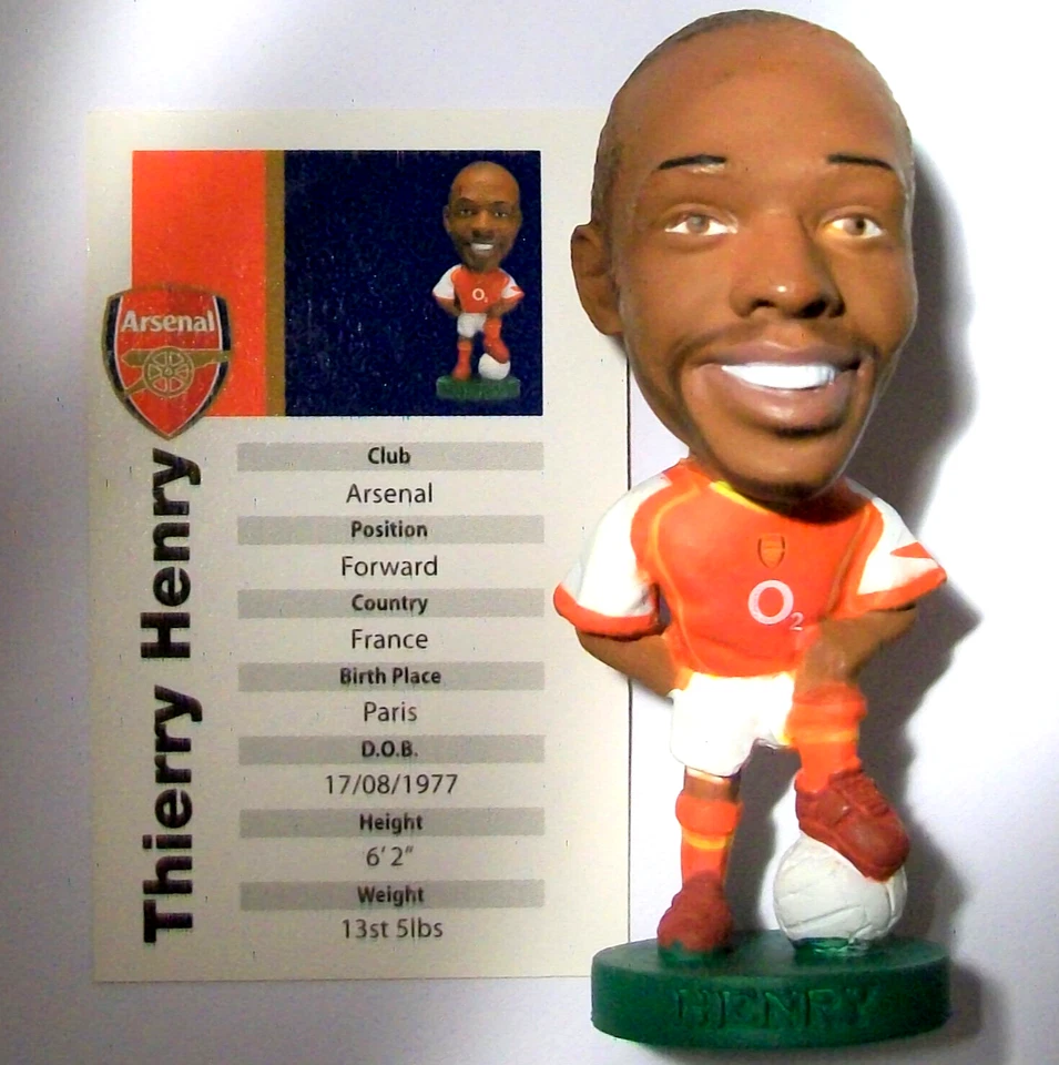 Corinthian Prostars ARSENAL Home HENRY PR003 Loose With Card LWC Retail Series 1 - Image 1 of 1