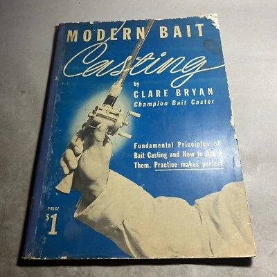 Modern Bait Casting 1940 1st Edition - Clare Bryan / HGV Foto 1 de 4