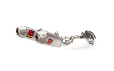 S-H4MR16-CIQTA - Full Exhaust Akrapovic Racing Titanium Honda CRF 450 R (17) - Imagem 1 de 4