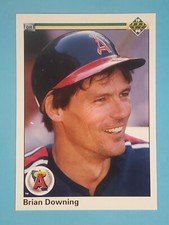 1990 Upper Deck No Copyright Date Error Brian Downing California Angels #146 ⚾