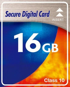 16 GB SDHC Class 10 High Speed Carte Mémoire pour Panasonic Lumix DMC-TZ71 - Photo 1/2