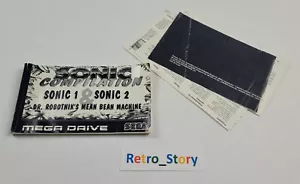 SEGA Mega Drive - Sonic Compilation - Notice / Instruction Manual - Picture 1 of 3