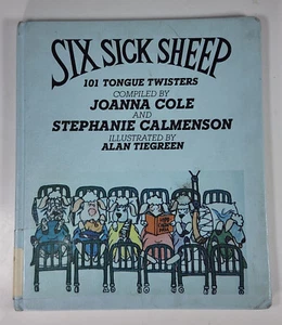 Six Sick Sheep Book of 101 Tongue Twisters Joanna Cole Stephanie Calmenson - Picture 1 of 11