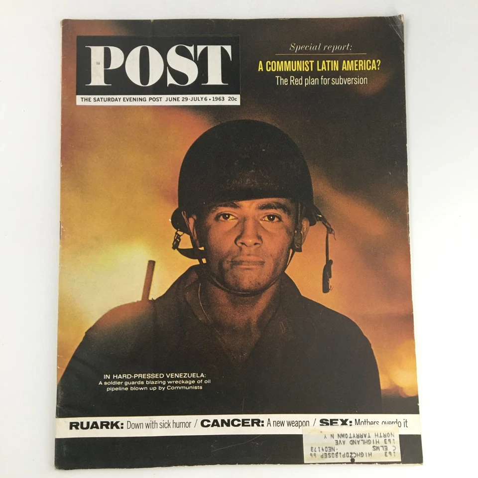 The Saturday Evening Post June 29 July 6 1963 Lenny Bruce Robert Ruark Humor - Image 1 of 1